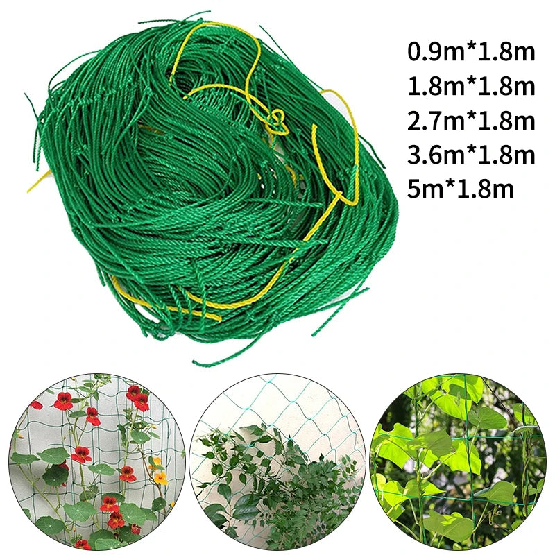 Garden Climbing Netting Plant Trellis Netting Nylon Plant Trellis for Climbing Plants Garden Net Accessories Cucumber Vine