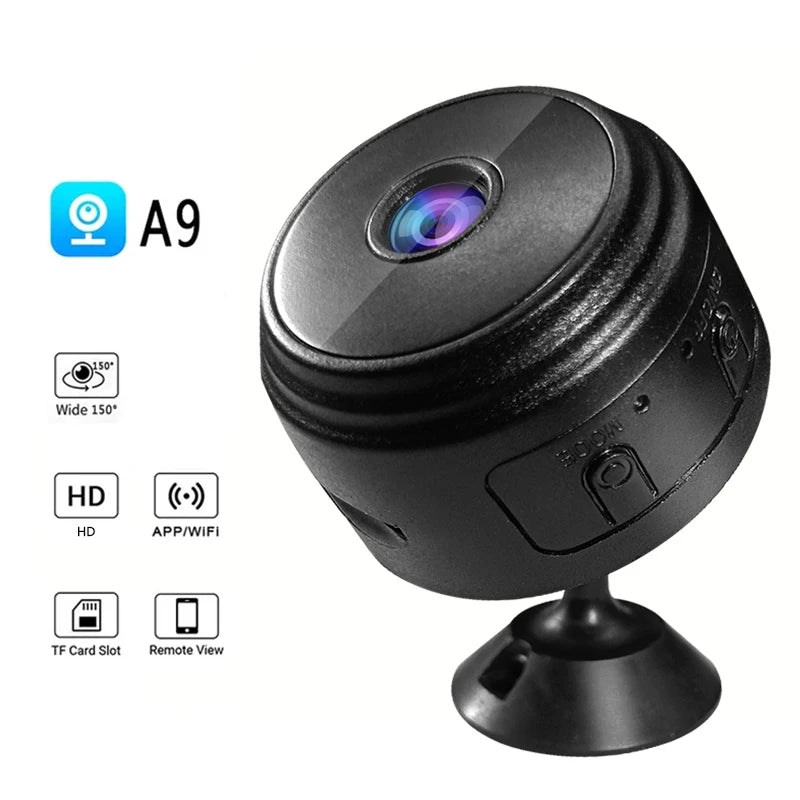 A9 1080p Mini WiFi Camera HD Micro Voice Recorder Wireless Mini Camcorders Video Surveillance IP Camera