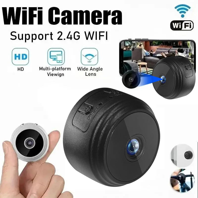 A9 Mini Camera HD 720P Intelligent Home Security IP WiFi Camera Monitor Mobile Remote Camera Mobile Remote Application