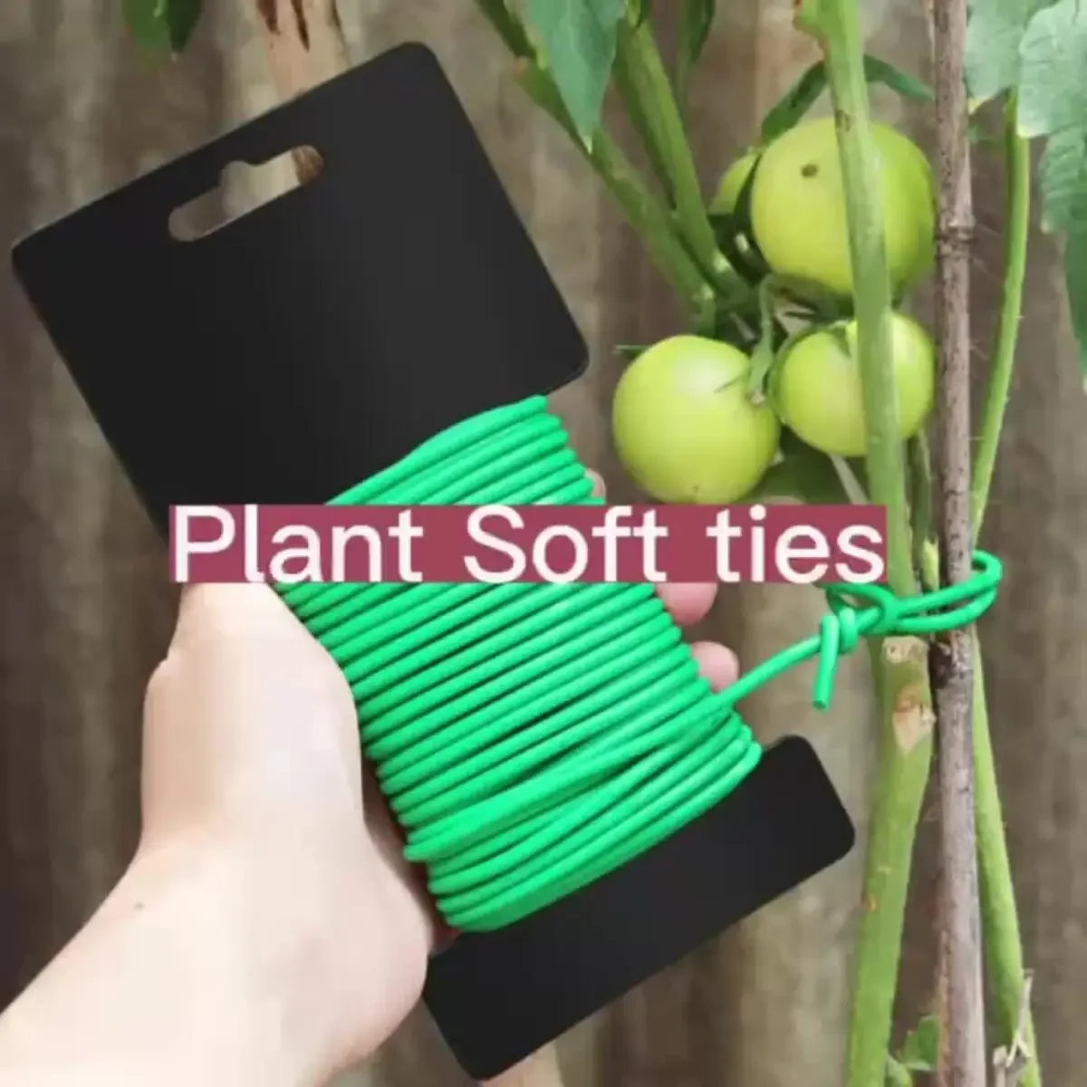 1/2PCS 2.5mm*10M Multi-function Reusable Support Garden Climbing Plant Support Ties And Garden Planting Branches Rubber Cable