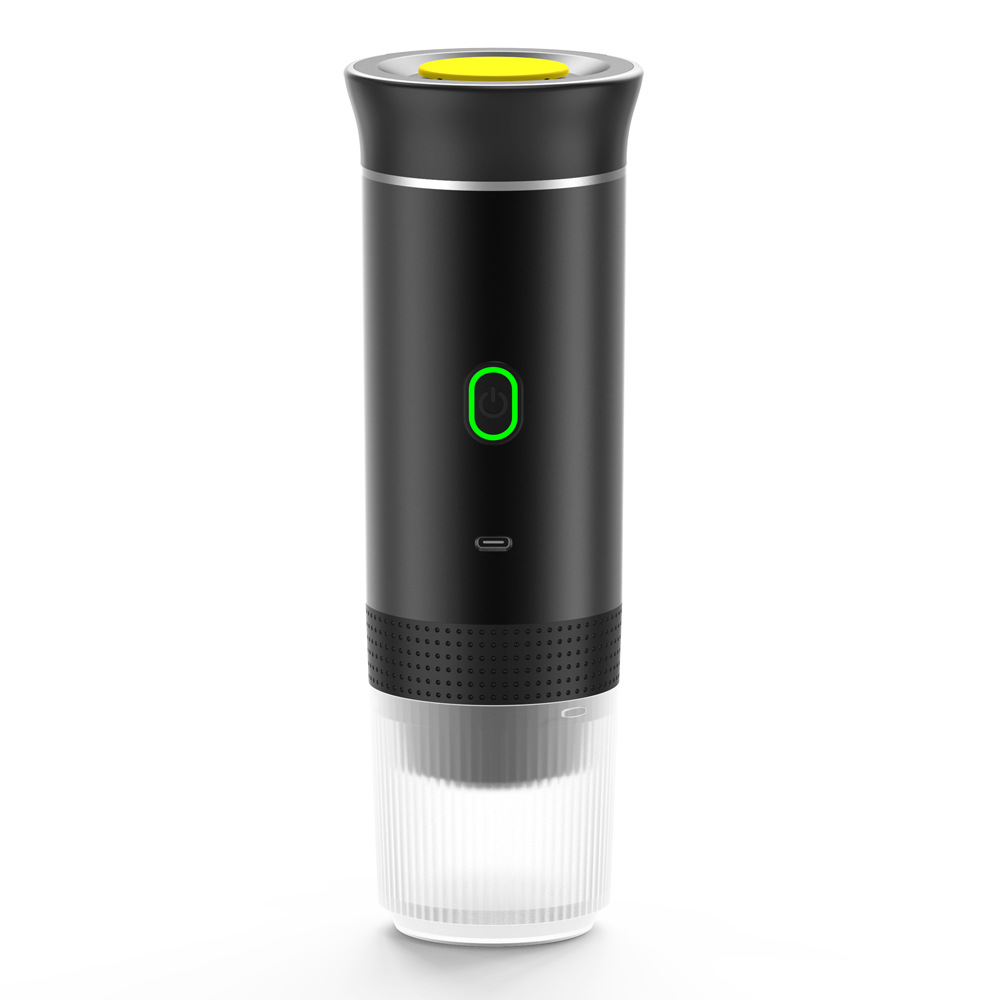 Cordless capsule coffee machine