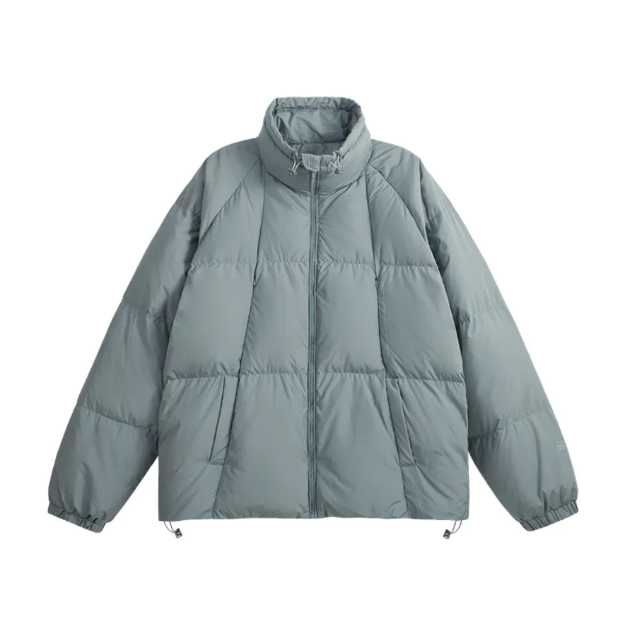 Stand-collar puffer jacket