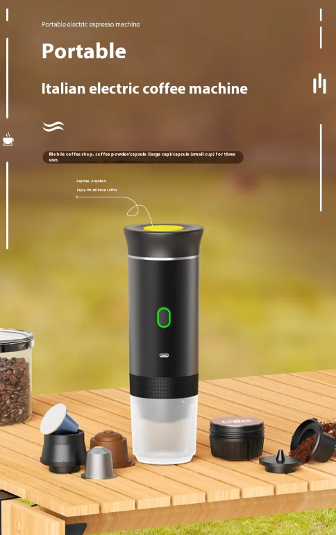 Portable espresso maker