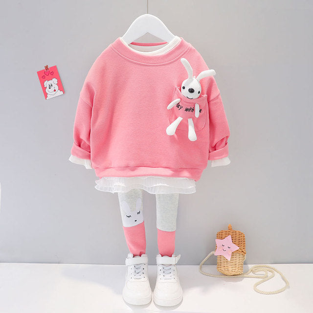 Toddler sweatshirt and pants set