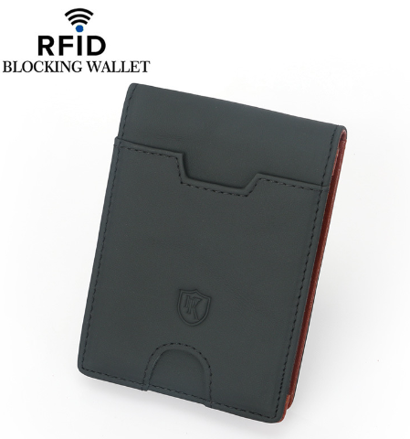 RFID leather wallet