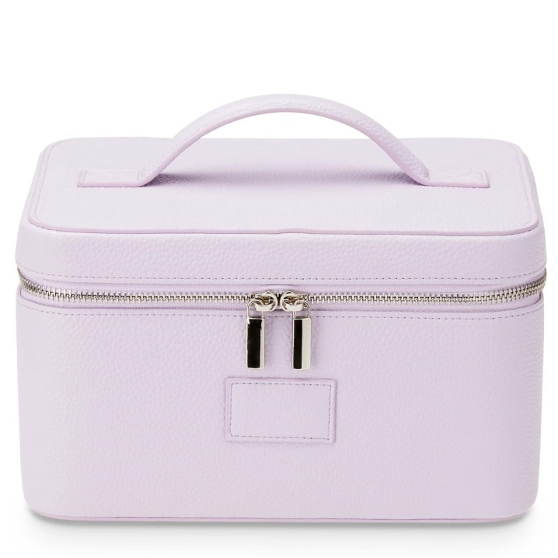 Top-handle vanity case bag