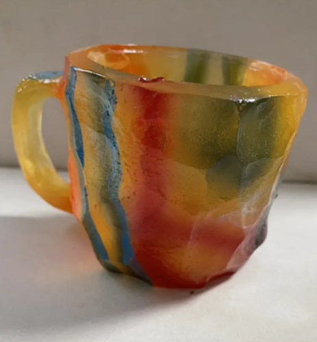Crystal coffee mug