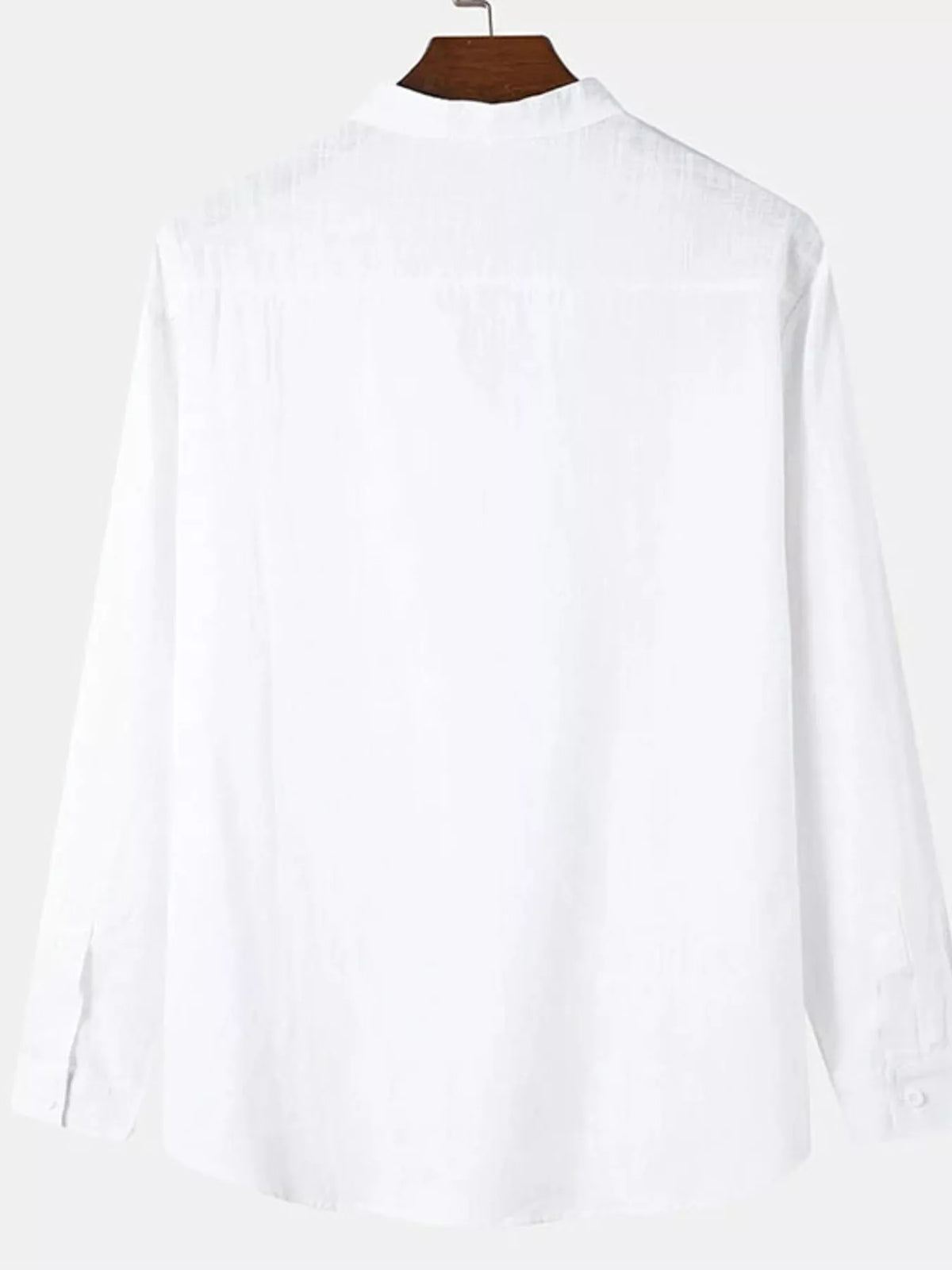 Button detail long sleeve shirt