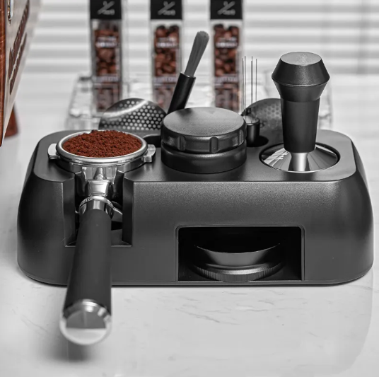 Coffee press stand
