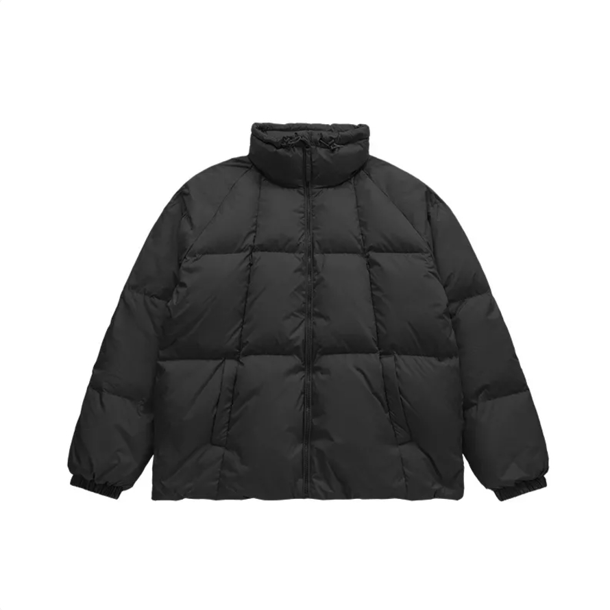 Stand-collar puffer jacket