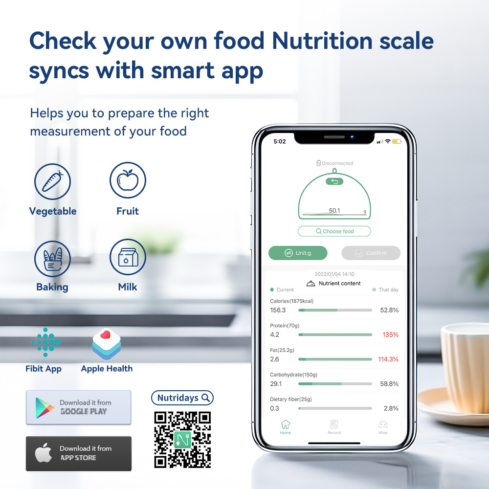 Smart kitchen scale