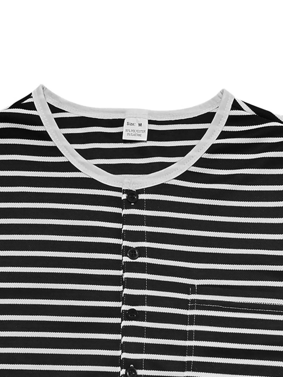 Striped long-sleeve tee