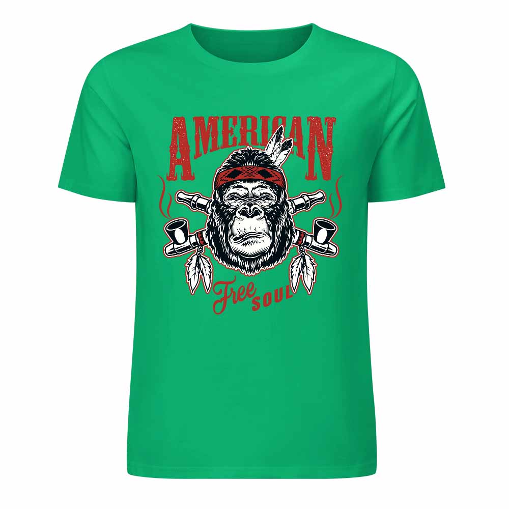 New 2025 Pure cotton short sleeved T-shirt Front print Multiple colors