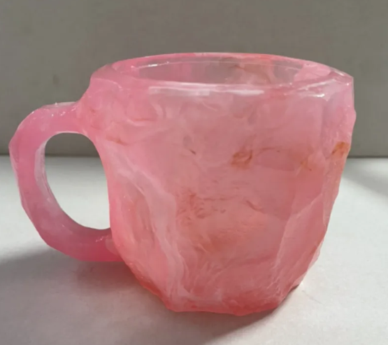 Crystal coffee mug