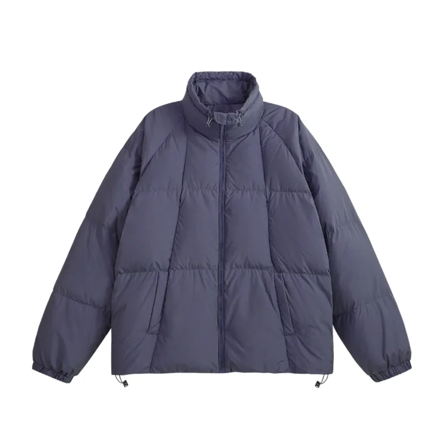 Stand-collar puffer jacket
