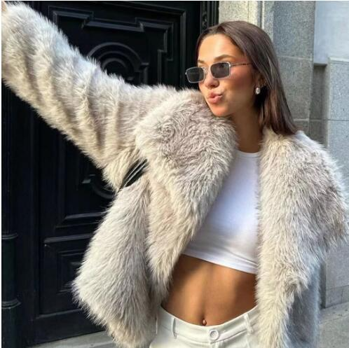 Plush teddy coat