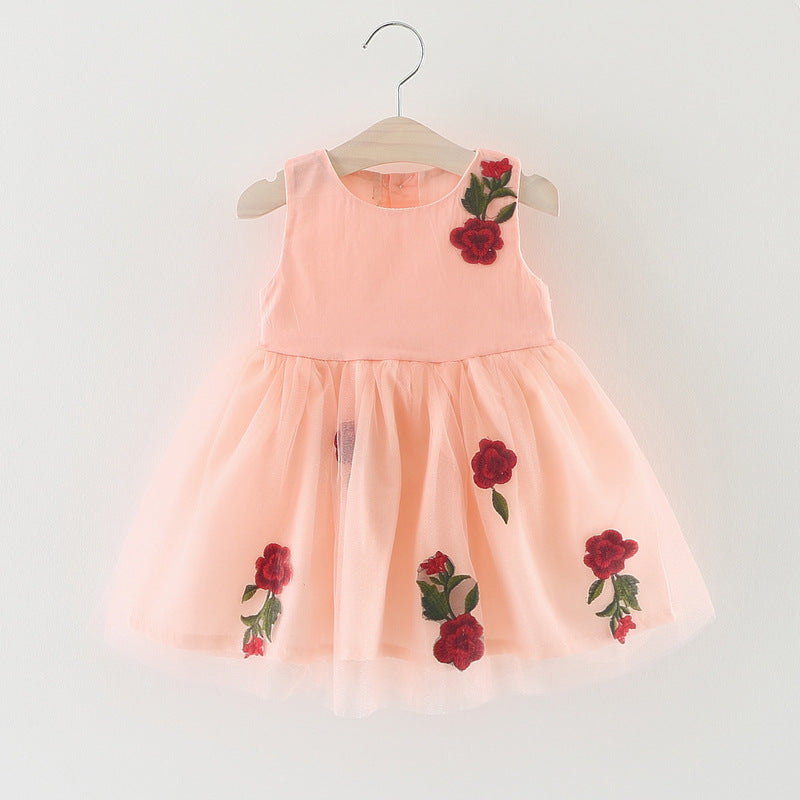 Girls' cotton sundress