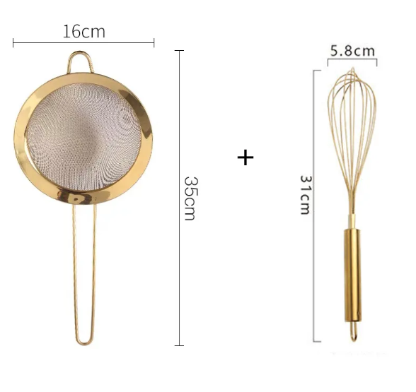 Kitchen tool set – gold