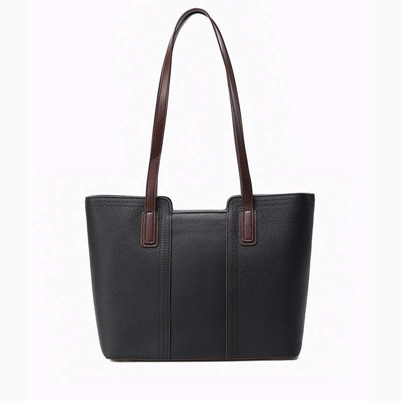 Two-tone commuter tote
