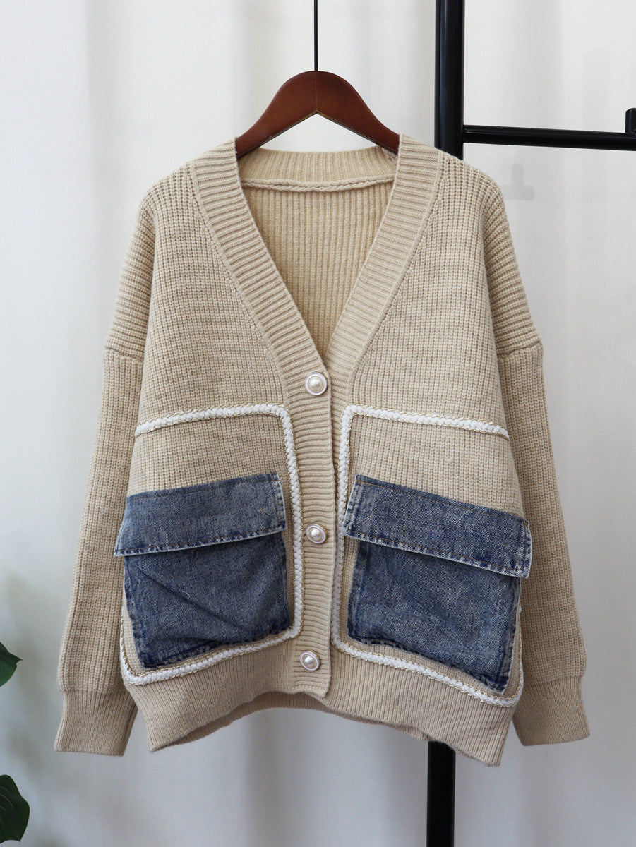 Oversized sweater coat