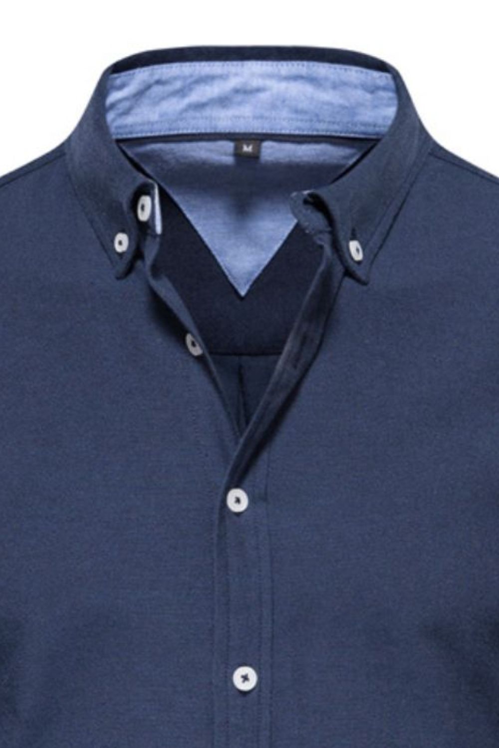 Button down collared neck shirt