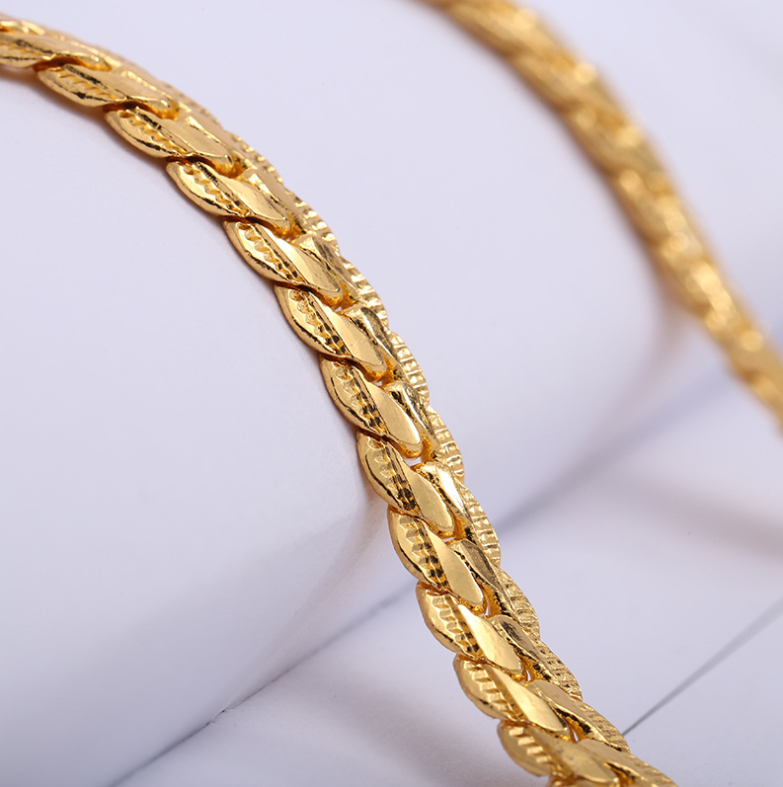 Men's 5mm gold chain