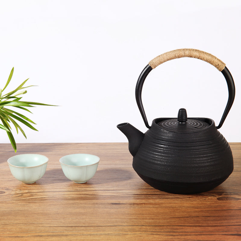 Cast-iron tea kettle