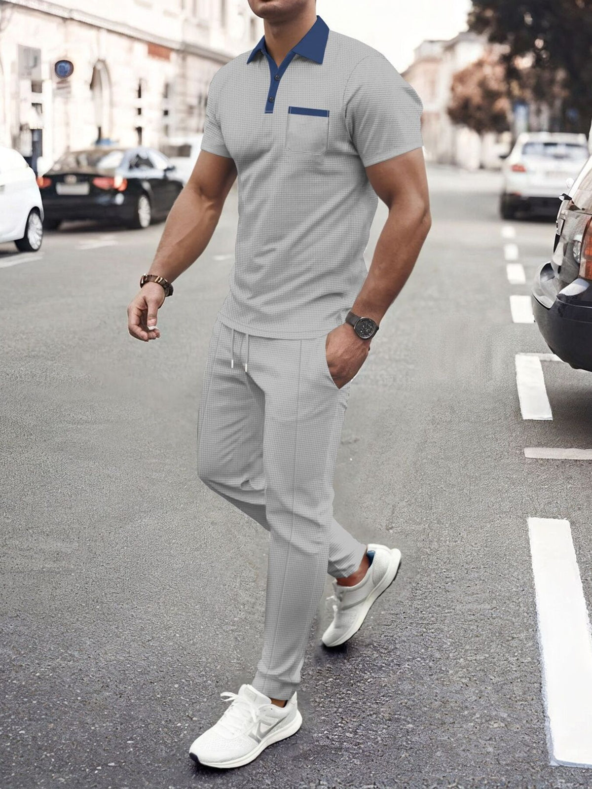 Polo and pants set