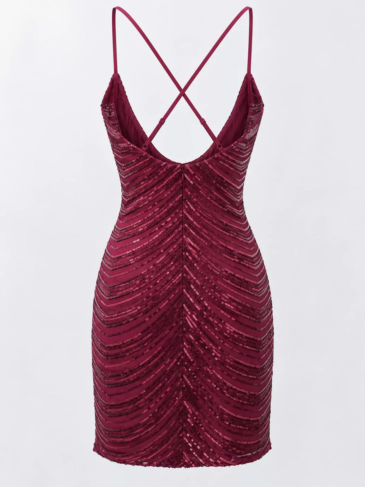 Sequin cami mini dress
