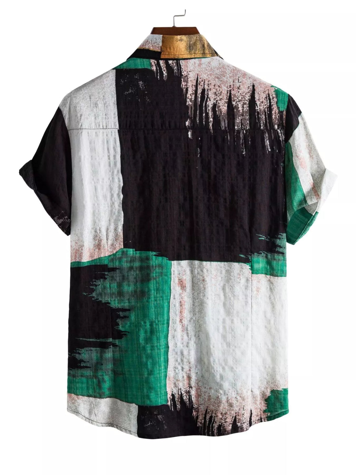 Color-block shirt