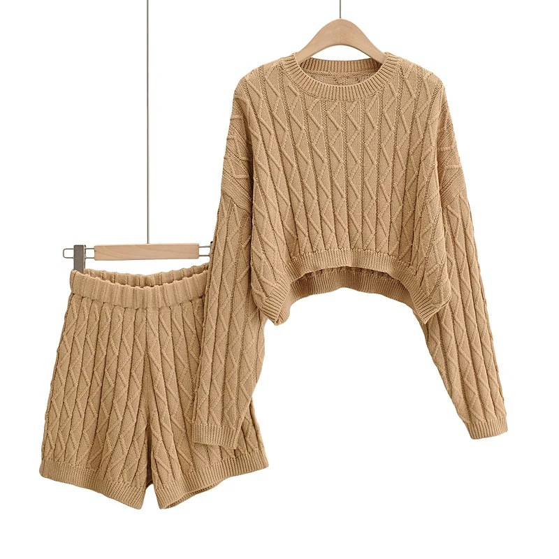 Knit sweater set
