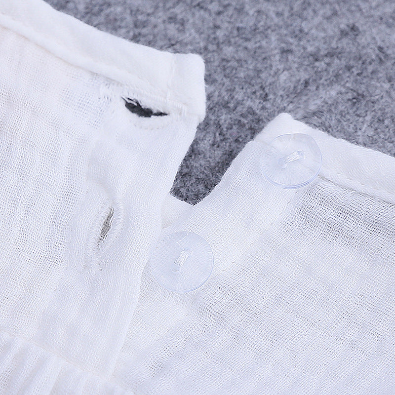 Baby muslin tank set