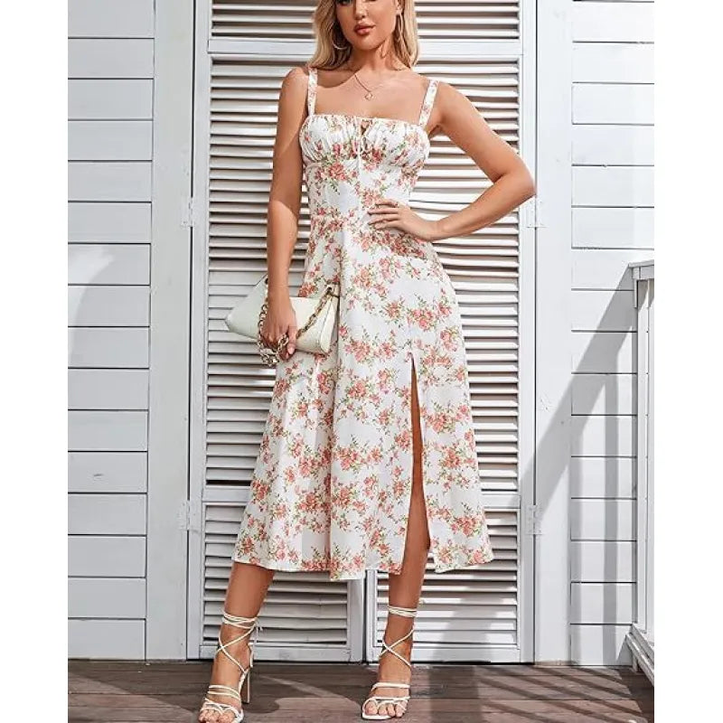 Midi tank dress