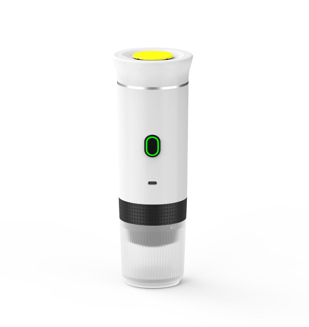 Cordless capsule coffee machine