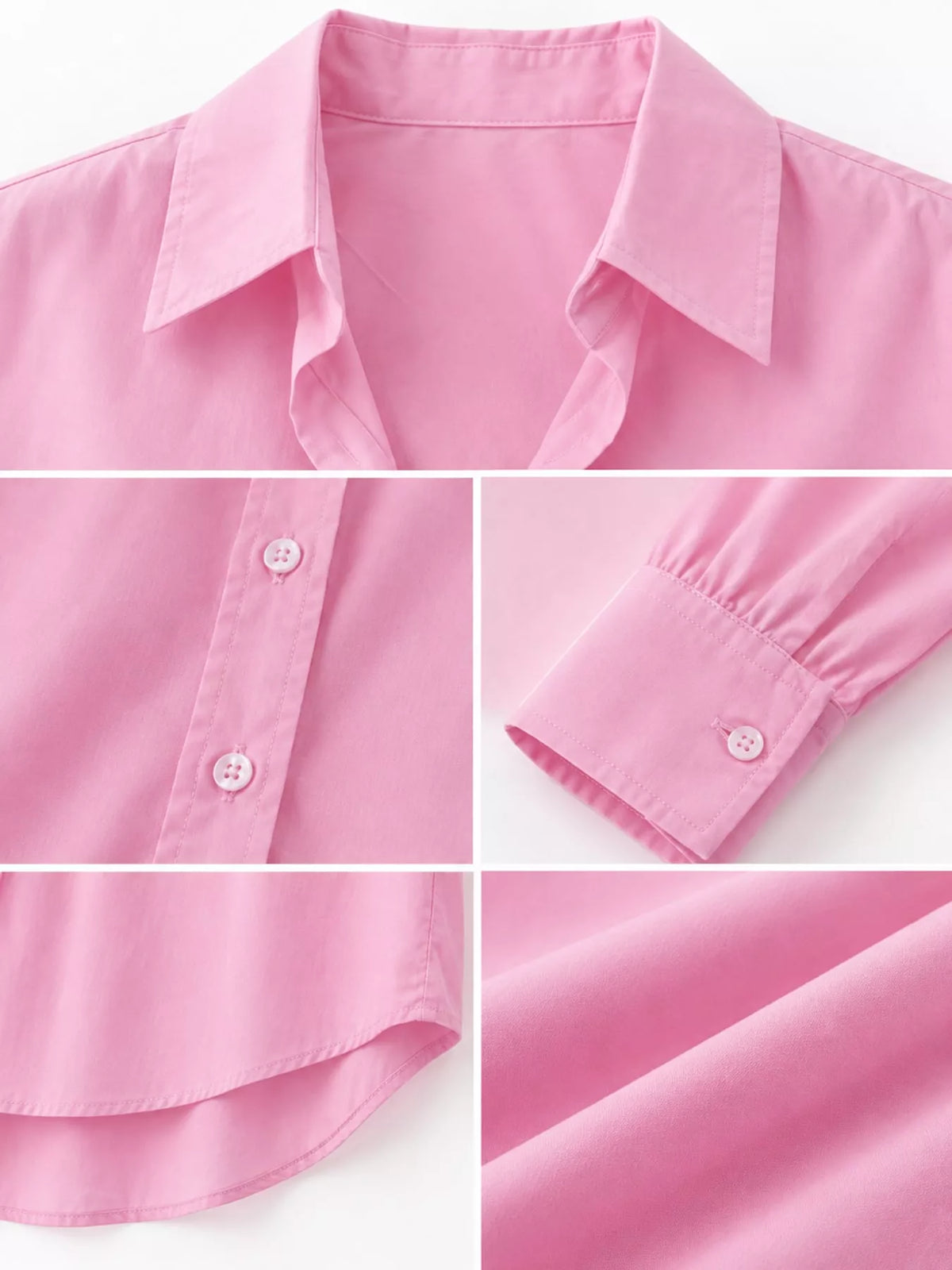 Oversized button-down shirt