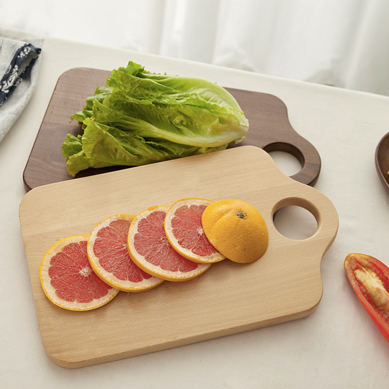 Walnut and beech boards, Beech, styled