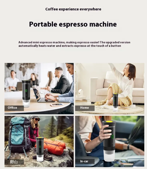 Portable espresso maker
