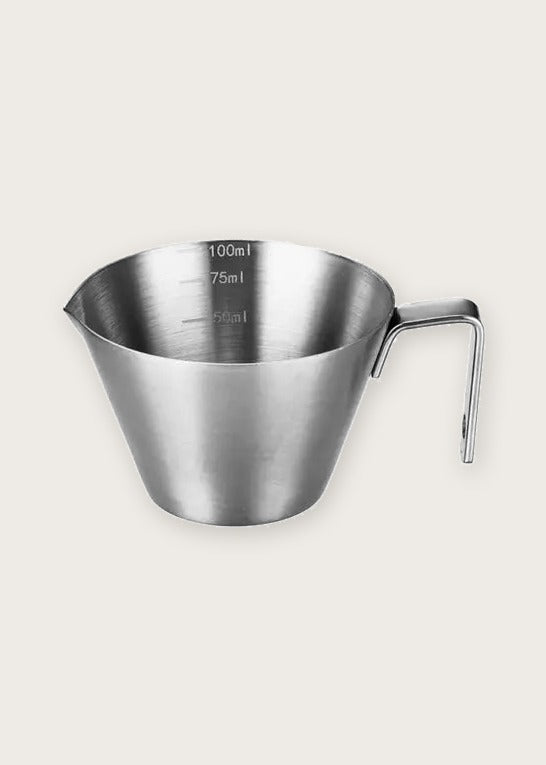 Espresso shot cup (100 ml), Silver, side