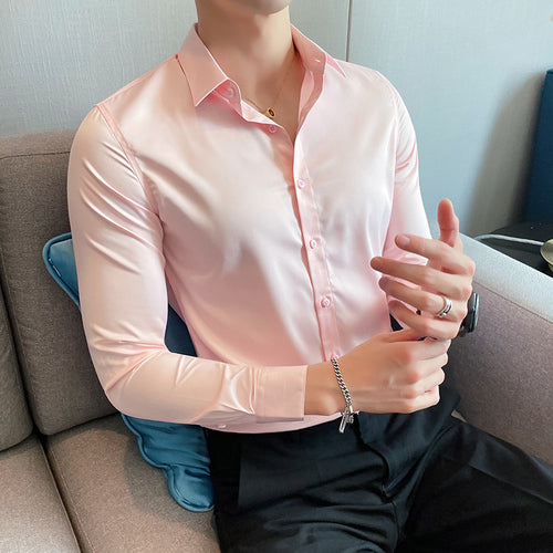 Slim-fit dress shirt