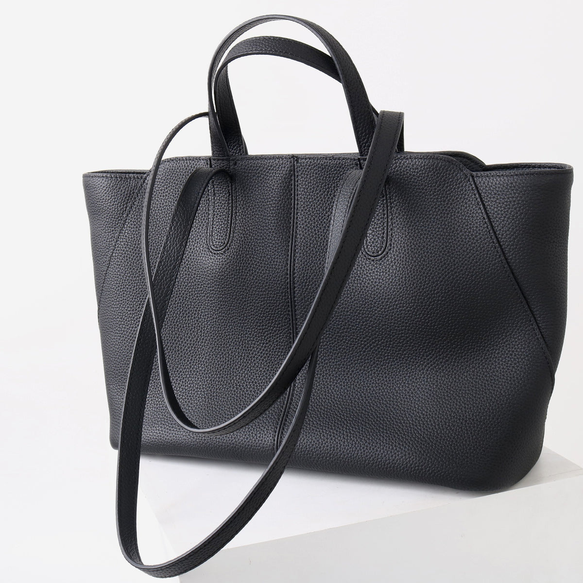 Leather everyday tote