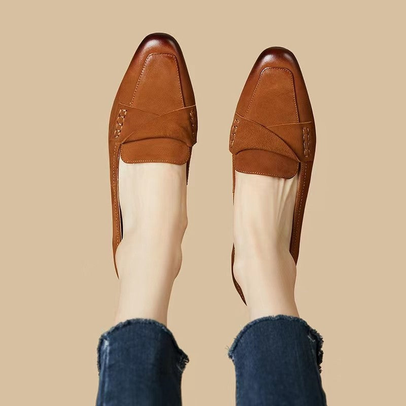 Vintage leather loafers