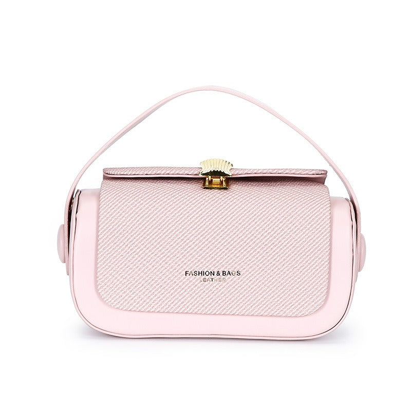 Woven box crossbody bag