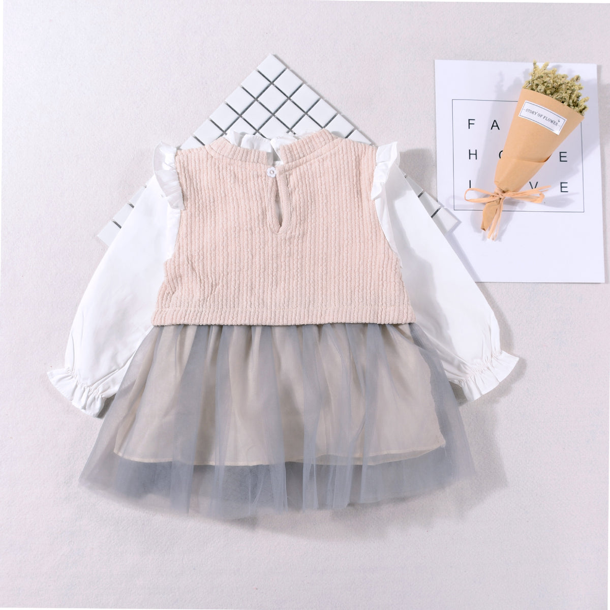 Girls' cotton summer dress