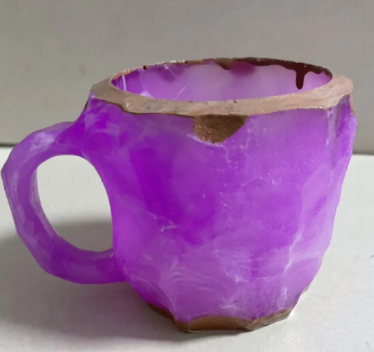Crystal coffee mug