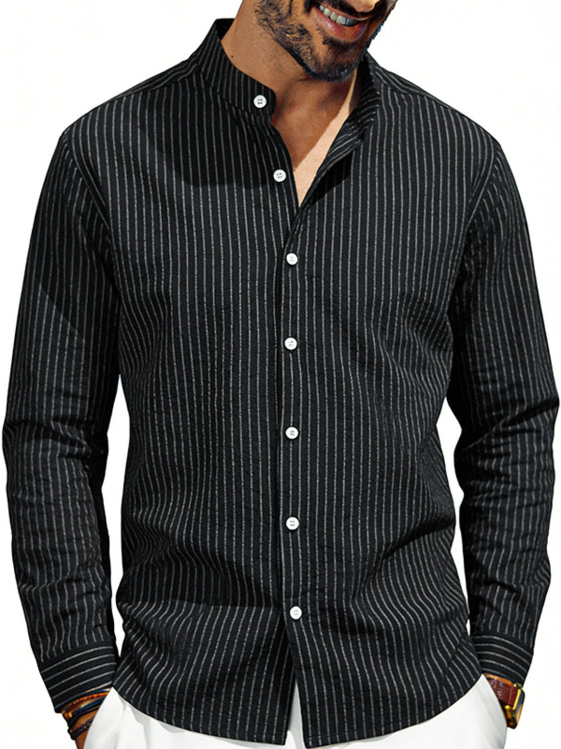 Striped Long Sleeve Shirt