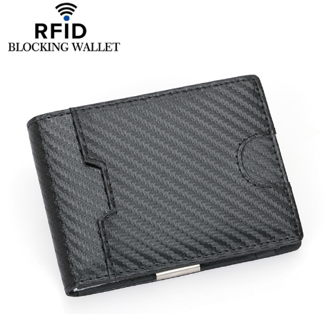 RFID leather wallet