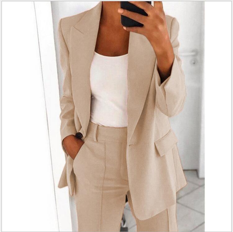 Polo-collar blazer