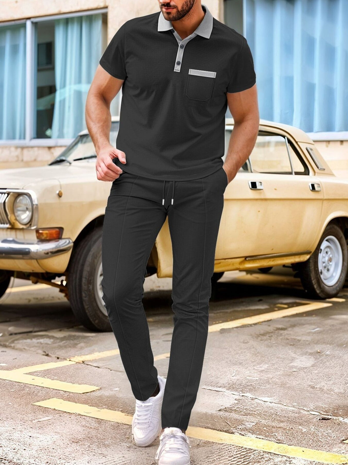Polo and pants set