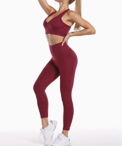 Long-sleeve workout set