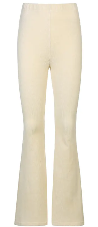 Stretch corduroy flares
